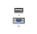 UGREEN 20201 USB to DB9 RS-232 F Cable ยาว 1.5M อะแดปเตอร์สายเคเบิลหัวแปลง USB เป็น RS232 DB9 Serial Cable CR104. 