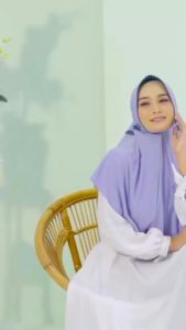 Hijab jilbab kerudung bergo Ar 045 standart simple serut motif buat harian terlaris premium murah adem hijab Arrafi