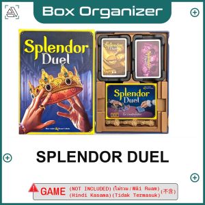 Splendor Duel Board Game Box Organizer Insert