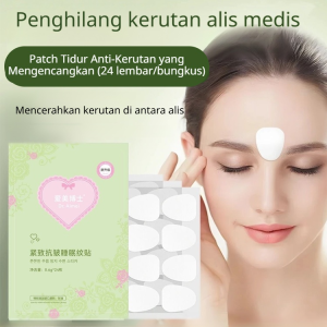 Perawatan Antikerut dengan Patch Tidur Pengencang Kulit/Penghilang Kerutan dalam 3 Hari dengan Teknologi Dokter Kecantikan/24 Paket Patch Tidur untuk Mengurangi Garis Dahi dan Alis