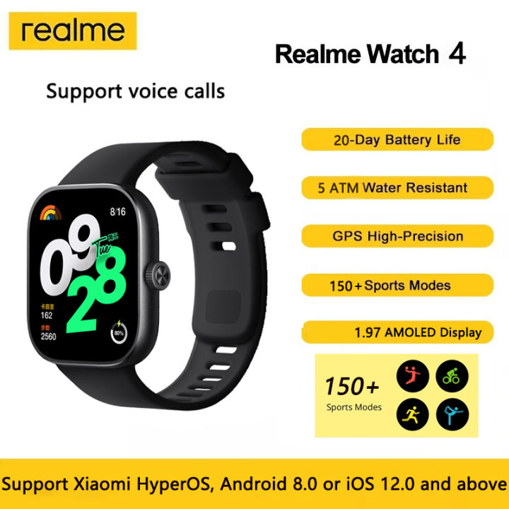 【pro order】Xiaomi Redmi Watch 4 Smart Sports Bluetooth Calling NFC Big ...