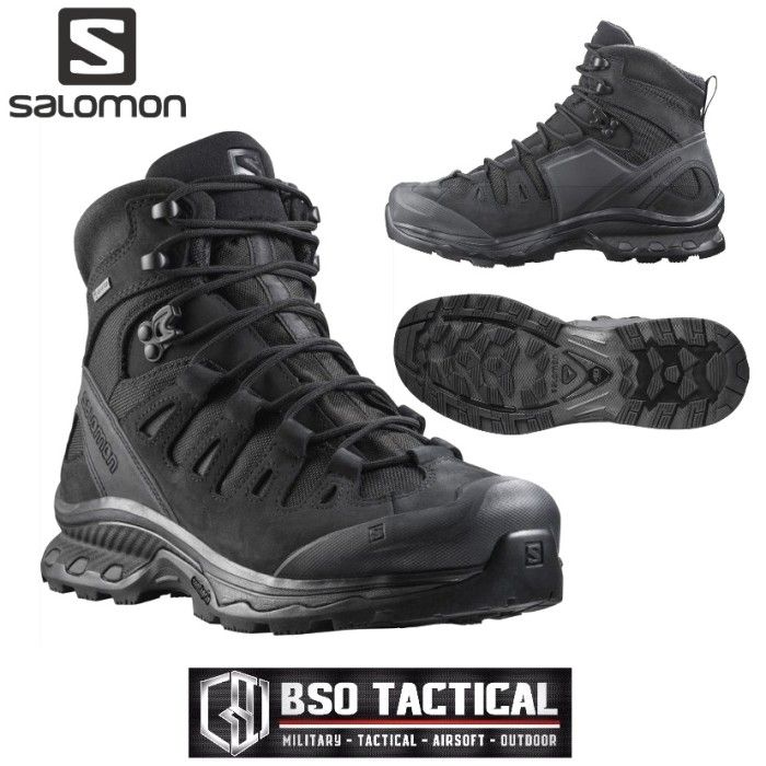 SEPATU SALOMON QUEST 4D GTX FORCE EN TACTICAL HIKING BOOTS BLACK Shop  Elmer