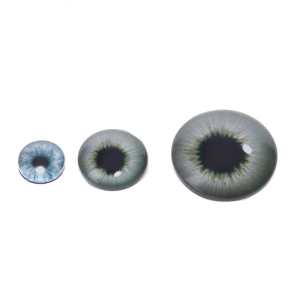 20Pcs Glass for Doll Eyes Animal DIY Crafts Eyeballs For Dinosaur Eye Accessorie