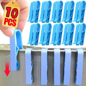 10Pcs/Set Garbage Bag Fixed Clips Creative Non-Slip Plastic Waste Bin for Home Kitchen Office Restaurant