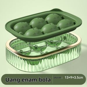 Silicone Ice Ball Maker Balls Mold Cetakan Cetakan Jelly Ball Kecil Cetakan Es Batu Silikon Bulat
