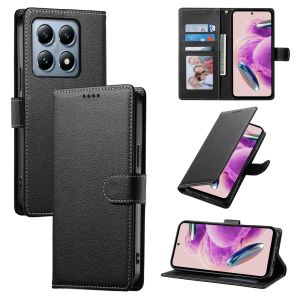 New Phone Case For Xiaomi Mi 14T 13T 12T 11T Pro / Mi 15 14 13 12 Pro / Mi 13 12 11 Lite 5G NE Luxury Magnetic Leather Wallet Card Slot Flip Cover Business Casing