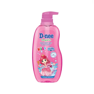 ดีนี่ คิดส์ ออร์แกนิค สบู่เหลวอาบและสระ 400 มล. D-nee Kids Organic Head & Body Bath 400 ml