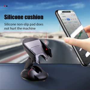 【Life Shop】Long Neck One-Touch Car Mount Mobile Phone Holder With Silicon Sucker Foldable Car Phone Holder Dashboard Mat Anti Slip Pemegang Telefon Kereta 360 Terbaru ES885