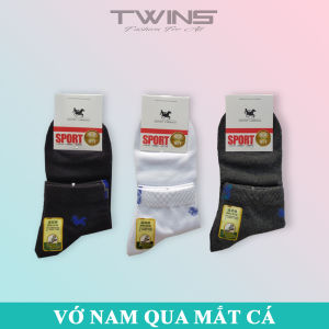 Vớ/tất nam cổ cao trơn cao cấp Gentry Carriage chất cotton siêu co giãn thấm hút mồ hôi chống hôi chân thoáng khí