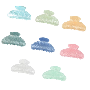 Fashionable Acrylic Hair Claw Women Hair Accessories Nature Color Hair Clip Strong Hold Hair Holder For Daily Use