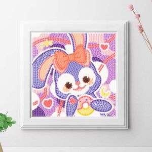 Nanafine【🚀Thai Shipping】DIY มือวาดกรอบรูปของเล่นกาวครีมที่มีสีสันการ์ตูนสัตว์วันเกิดของเล่นเด็กงานฝีมือ