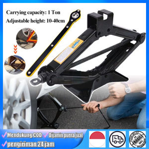 1 Ton Dongkrak Jembatan Mobil Car Scissors Jack Alat Dongkrak Gunting Dongkrak Pengangkat Tipe Tangan Alat Vehicle Operasi Tangan