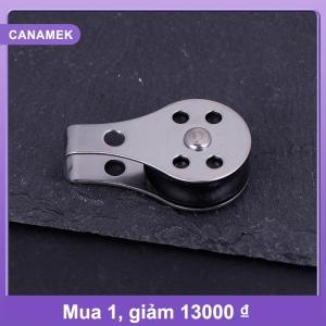【CANAMEK】 25Mm 316 Thép Không Gỉ Ròng Rọc Bánh Xe Duy Nhất Tải Mang Xoay Nâng Dây Ròng Rọc Cho Khối Dây Á Hậu Kayak Thuyền Accessorie