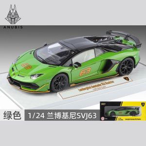 Mô Hình Xe Ôtô Kim Loại 1/24 Siêu Xe LAMBOGHINI SVJ63 Sẵn Đế (Lưu Ý Riêng Mẫu Xe Này Chỉ Có Âm Thanh Còi)