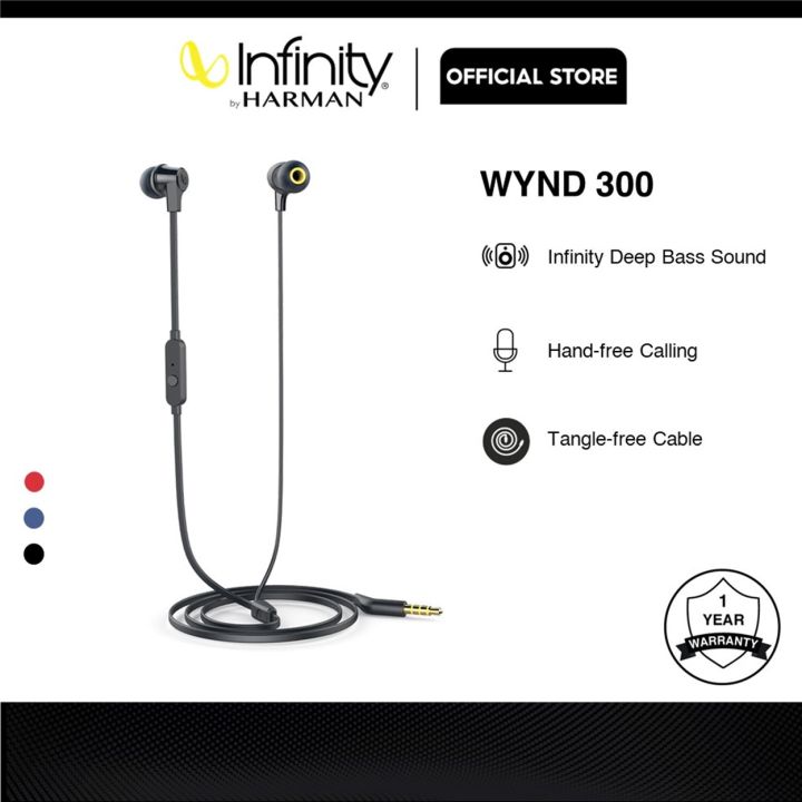 Infinity by HARMAN Wynd 300 Stereo In ear Headphone Lazada