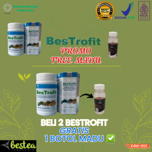 Bestrofit 60 Kapsul 2 pcs Sekaligus Plus Madu 1 Botol 100 mg
