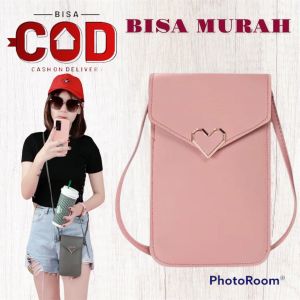 Tas HP Selempang Wanita Import: Tas HP Miniso & Tas HP Kulit