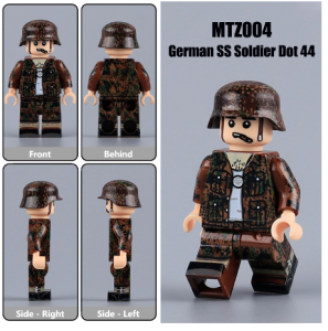 Đồ Chơi Lắp Ráp Mô Hình Army Quân Đội Đức WW2 Cao Cấp