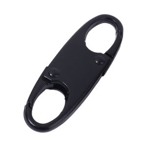 หัวเข็มขัดซิปกันขโมยสปริงล็อคหัวเข็มขัดปรับแปดห่วงสำหรับแขวนพวงกุญแจหัวเข็มขัดหัวเข็มขัดโซ่กระเป๋ากระเป๋าสะพายหลังกันน้ำโลหะหัวเข็มขัดโซ่กระเป๋า