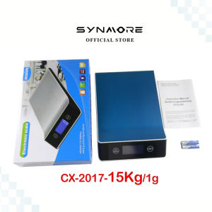 SYNMORE Timbangan Dapur Digital Akurat Kitchen Scale 15kg/1g Timbangan Kue Digital Dapur Waterproof