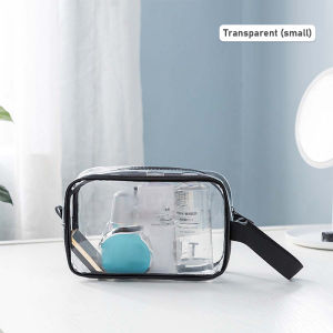 Cosmetic Storage Bag Large Capacity Portable Toiletry Bag PVC Waterproof Clothes Travel Storage Bag Transparent Multipurpose Practical Bath Wash Bag for Grils boy