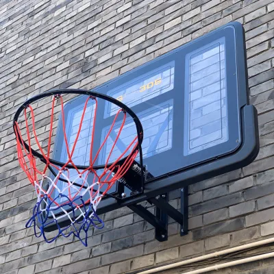 Basketball Hoop ห่วงบาสเกตบอล แขวนติดผนังขอบโลหะ ขนาด 112*75 cm แป้นบาสติดผนัง ห่วงบาส 52 นิ้ว Basketball hoop รุ่น ติดตั้งผนังได้ ติดตั้งได้ง่าย แป้นบาส แป้นบาสเกตบอล แป้นบาสเก็ตบอล แป้นบาสมาตรฐาน แป้นบาสเกตบอล แป้นบาสผู้ใหญ่