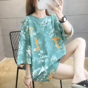Aki20 Blouse for Woman New Design Oversize Women Loose Short Sleeve T Shirt Summer Clothes Korean Style Women Blouse Blouses for Women Styles 2024 Baju Perempuan