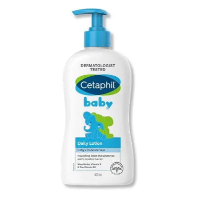 แพ๊กเกจใหม่CETAPHIL BABY WASH & SHAMPOO FOR HAIR & BODY 400ML