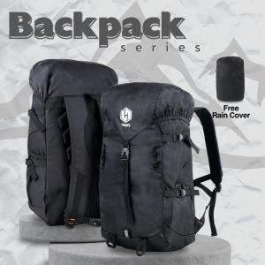 Tas Punggung Ransel Semi Carrier Pria - SACMA BA 184 Free Raincoat