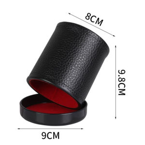 Professional Dice Cup with 5 Dice Bar Dice Game Dice Stacking Set for Bar