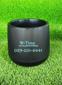 กระถางต้นไม้ ทรงโมเดิร์น มินิมอล สไตล์ ขนาด 9 นิ้ว กระถางพลาสติก ปลูกต้นไม้จริง ทรงหยดน้ํา ลายสาน กระถางเบลล่า ญาญ่า