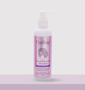 Curl Up Moisturising Curly Hair Shampoo - For Dry Frizzy Wavy & Curly Hair - Sulphate Paraben And Silicone Free - 200 ML