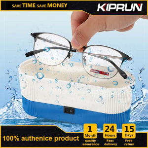 KIPRUN Ultrasonic Cleaning Machine 45000Hz High Frequency Vibration Wash Cleaner Washing Jewelry Glasses Watch Denture Rings Coins Razors