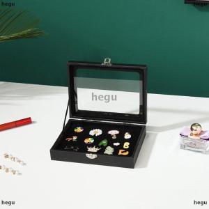 [COD] hegu กล่องใส่ป้ายโชว์เหรียญกล่องใสกันฝุ่นสำหรับสะสมเหรียญเครื่องประดับ