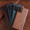 Ốp lưng giả da Sam Sung Galaxy Note 20/ Note 20 Ultra hiệu X-level viền dẻo chống sốc bền đẹp. 
