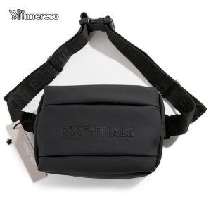 Stylish PU Outdoor Backpack for Men Versatile Chest Bag for Travel Ideal for Hiking and Daily Use with Multiple Pockets