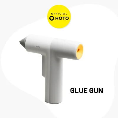 HOTO EasyFlow Glue Gun - Cordless 30s Heat Auto Dispense 3000mAh Rechargeable 28-Stick Output