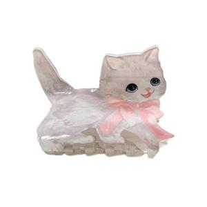 Dễ thương mèo kẹp tóc kẹp tóc răng cưa cho ngắn dài tóc Acetate kẹp tóc thời trang tóc bị bảo vệ cho nữ phụ nữ và mèo người yêu