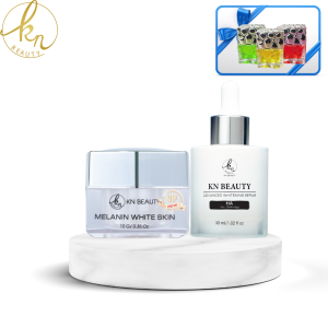 KN Beauty - Bộ 2 sản phẩm Trắng Da Ngừa Nám chuyên sâu: Kem dưỡng + Serum