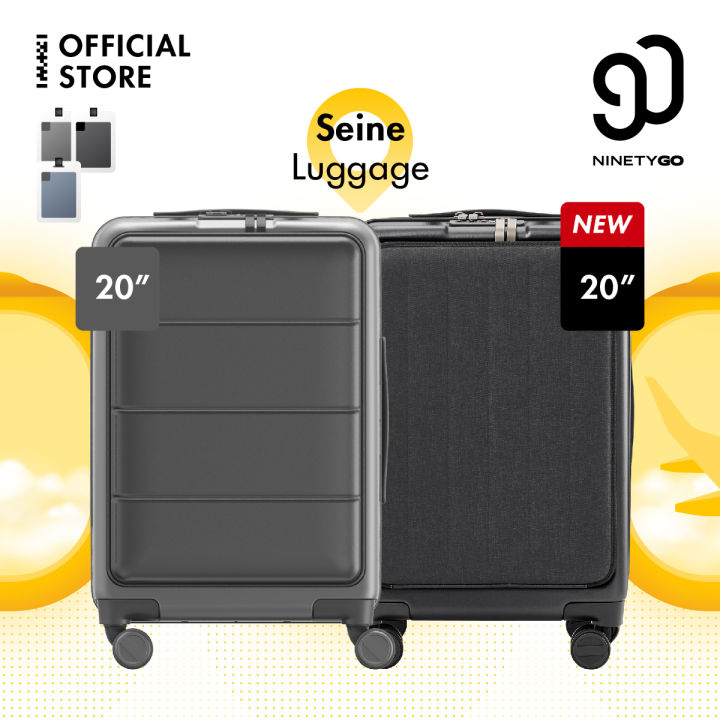 NinetyGo Seine Light Business Suitcase Luggage - 20" | Lazada Singapore