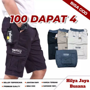 CELANA PENDEK CARGO PRIA 100 DAPAT 4 TERMURAH SE INDONESIA RAYA MERDEKA