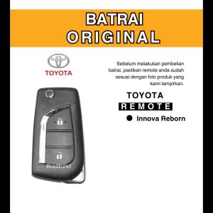 [ COD ] Baterai Remote Kunci Mobil Toyota Innova Reborn CR 1620 Original Panasonic Termurah