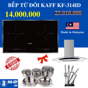 BẾP TỪ ĐÔI KAFF KF - 314ID - Hàng Chính Hãng (Hotline: 0899.167.587)