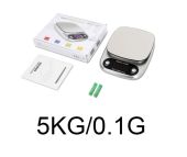 10kg/1g and 5kg/0.1g Digital LCD Scale High Precision Aluminum Electronic Kitchen Food Weight Scale Penimbang Dapur