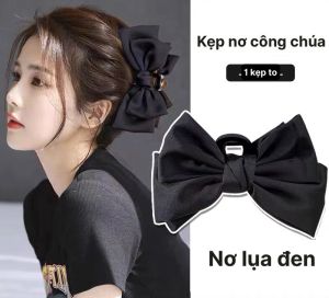 Kẹp Ngoạm Tóc Nơ To Siêu Xinh