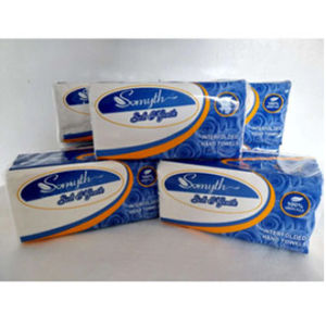 Somyth Interfolded Hand Towel 100% Virgin Pulp Soft & Absorbent Napkin 175 Pulls Eco-Friendly Biodegradable High-Quality Material Super Thickening Kitchen Special tissue