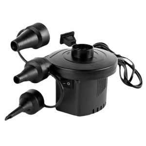 Portable Rechargeable Electric Air Inflation Inflate Deflate Pump with 3 Nozzle Pam Angin Kolam Pelampung