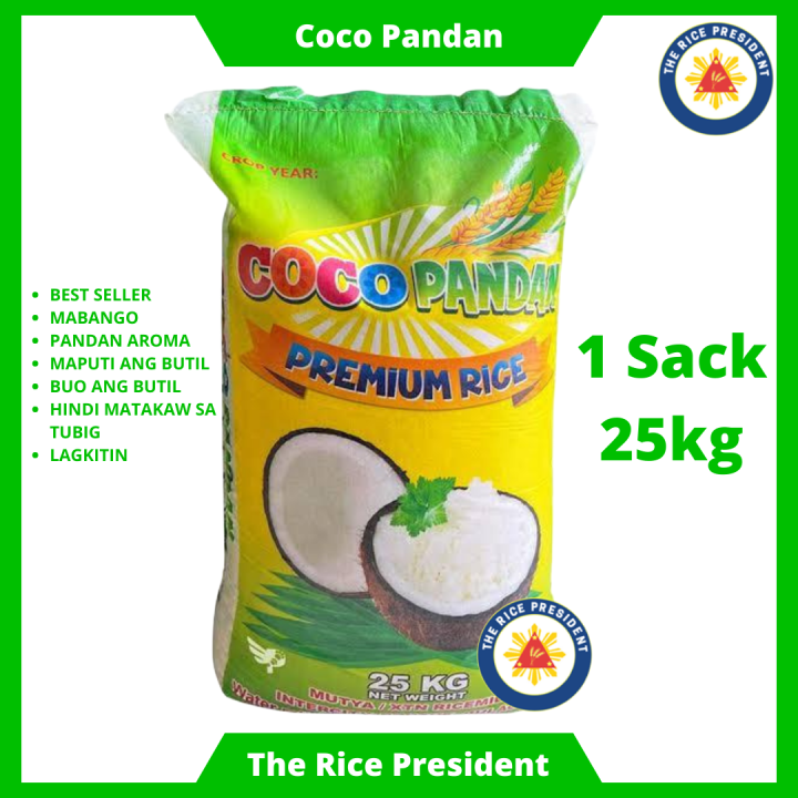 Coco Pandan Premium Rice 1 sack or 25kg | Lazada PH