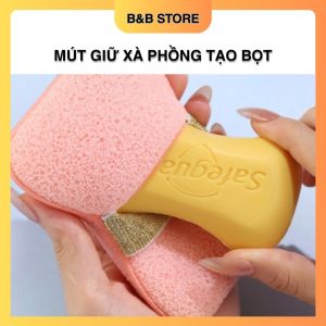 Mút Rửa Mặt Kèm Ngăn Đựng Xà Phòng SP000023