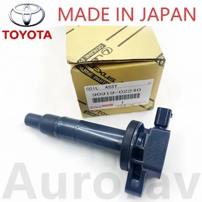 Original Ignition Coil for Toyota Vios 2003-2016 Yaris 2008-2015 （MADE IN JAPAN） 90919-02240